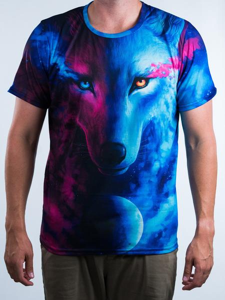 Wolf Print Shirt
